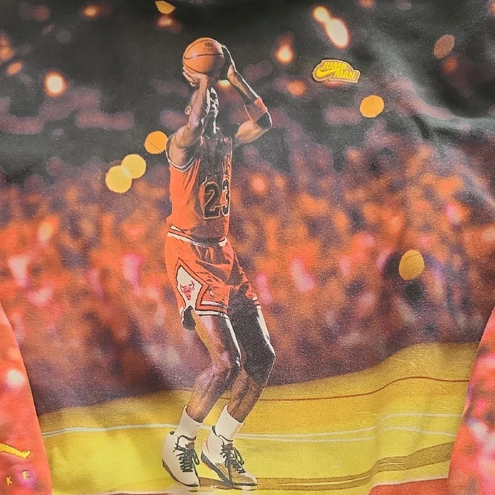 Jordan Basketball Print Hoodie - Picture 4 of 6